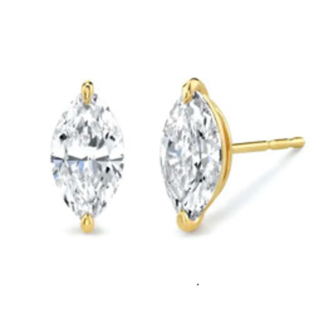 Marquise Stud Earring