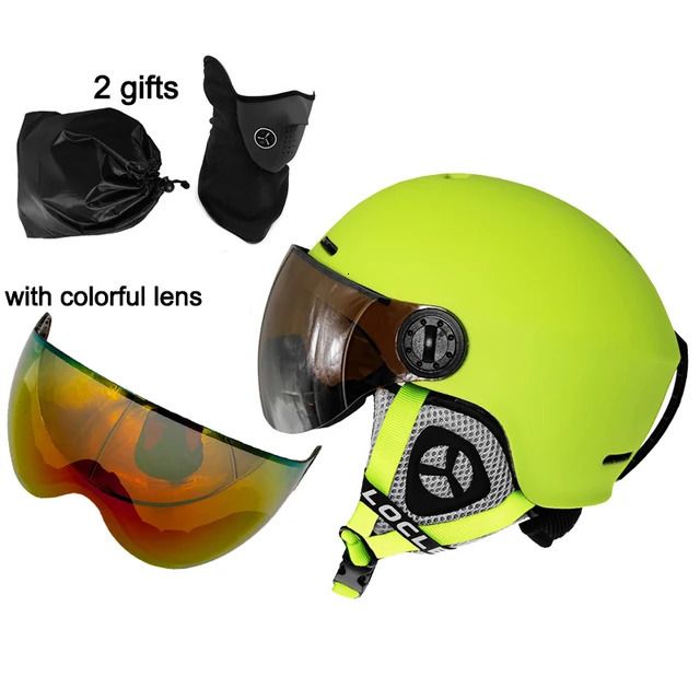 Fluo Yellow 2 Lenses-xl (61-64cm)