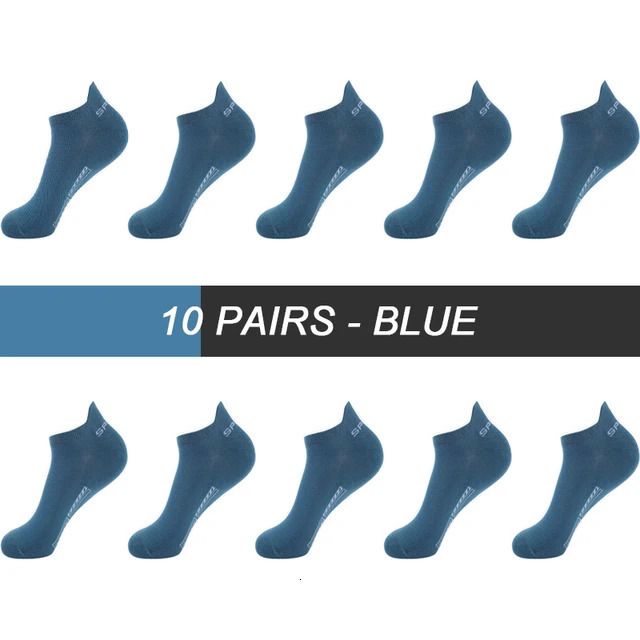 10 paires bleues