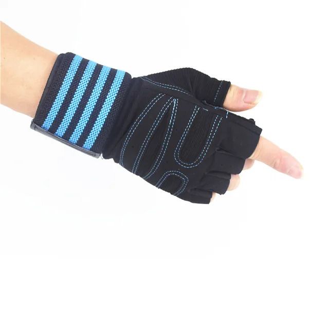 gants bleus