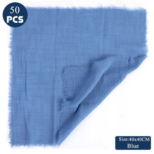 50pc 40x40blue