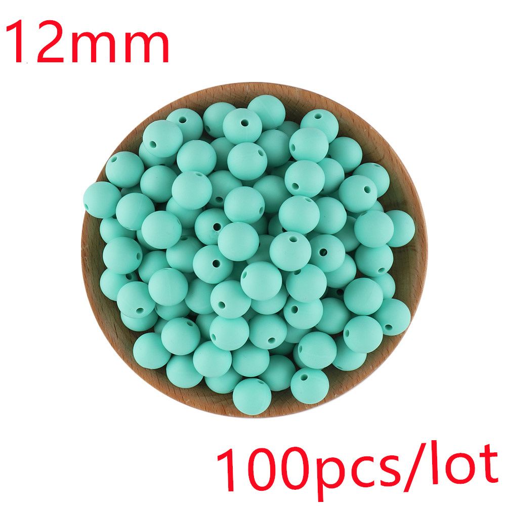 100pcs cyan