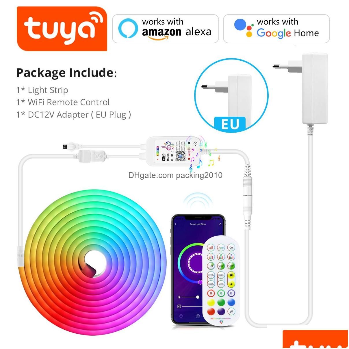 wifi tuya eu plug-4 m