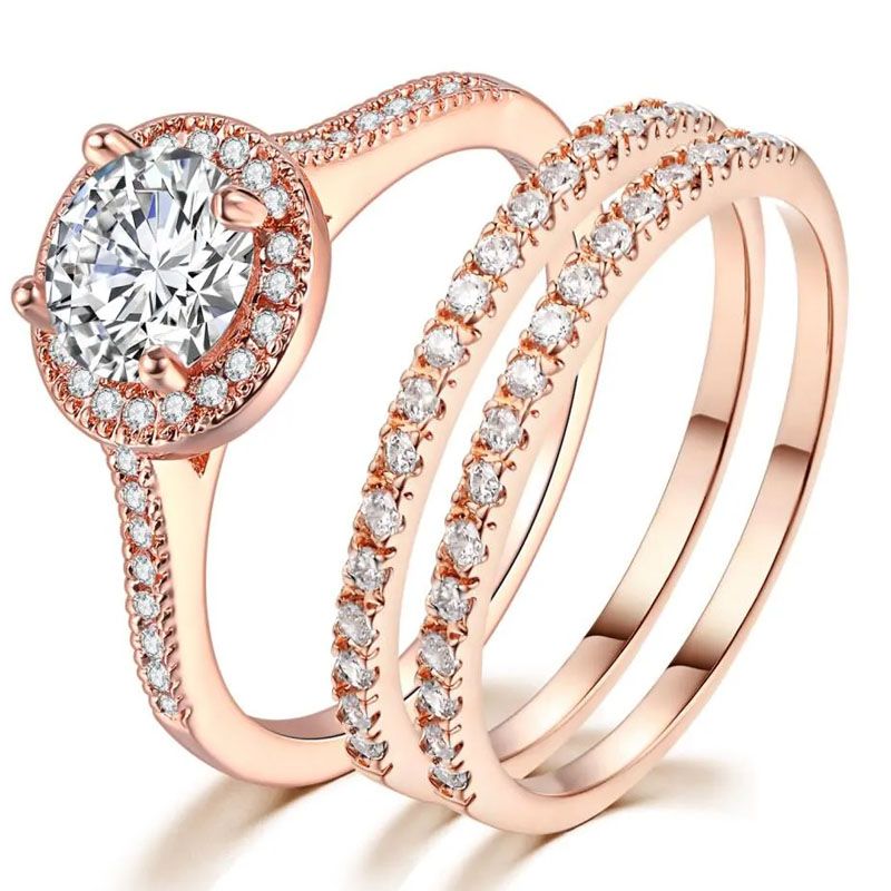 Rose Gold 3PCS4.