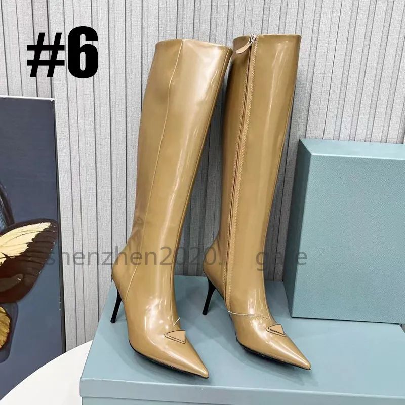 #6 Long-Khaki-8.5cm heels