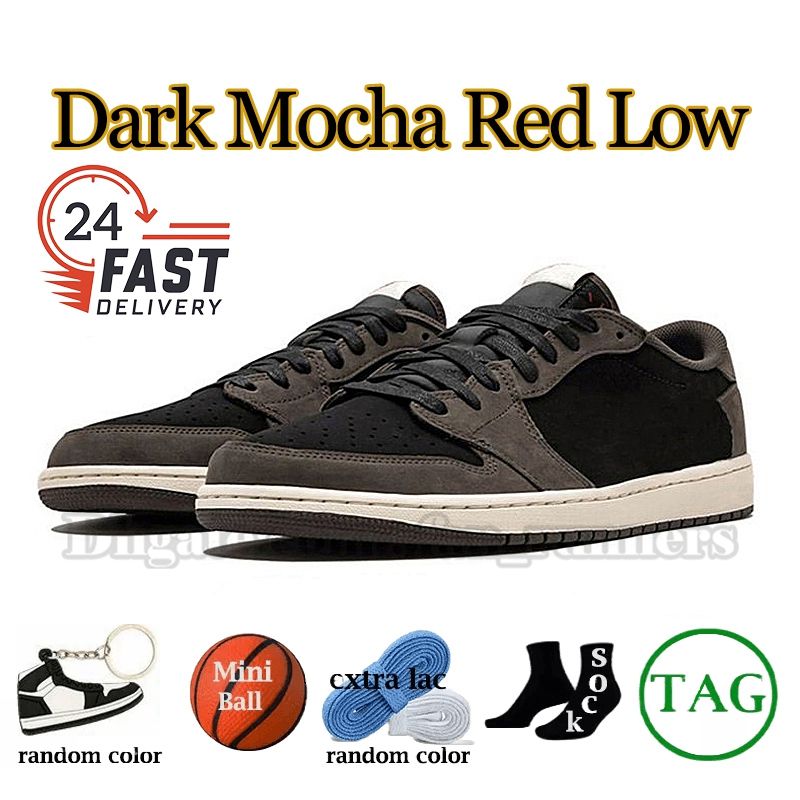 5 MOCHA Dark Red Low