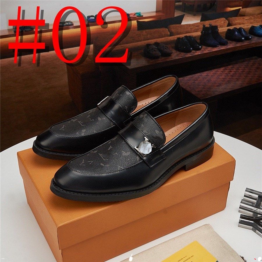 Top Quality Luxurious Italian Men Dress Shoes Genuine Leather Slip On  Wedding Office Party Designer Dress Shoes Loafers Moccasins Brown Black  Formal Oxford Shoes From Xhdb66, $66.69