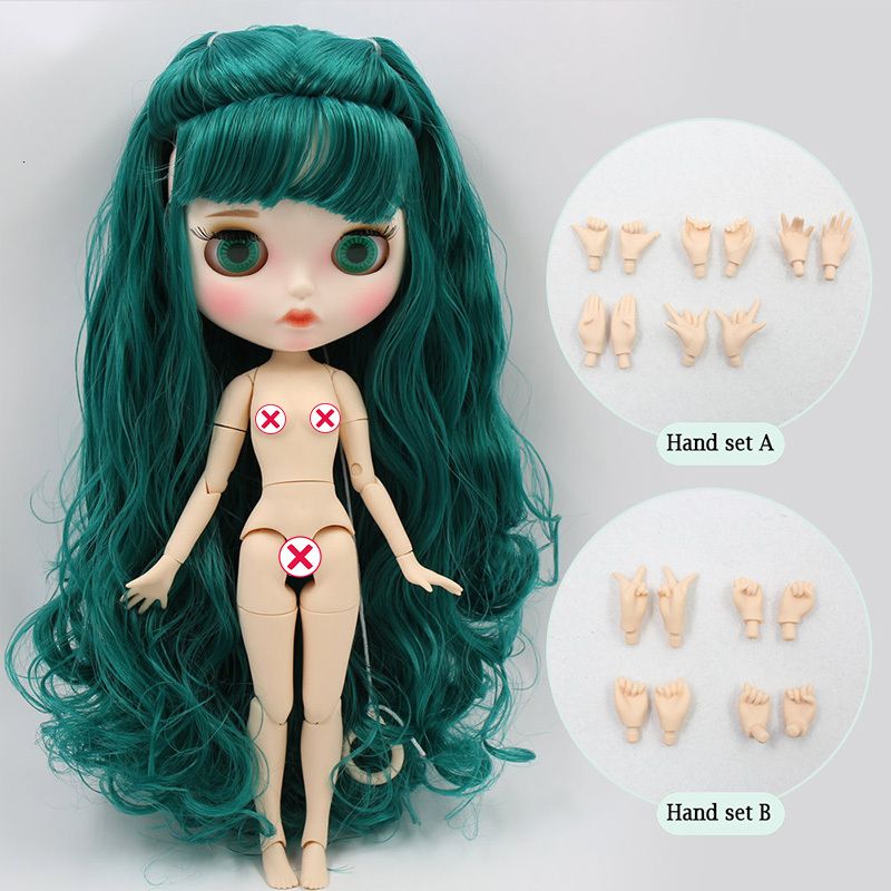 Labbra intagliate Face-30 cm Altezza Doll10