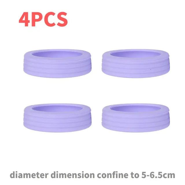 4pcs фиолетовый