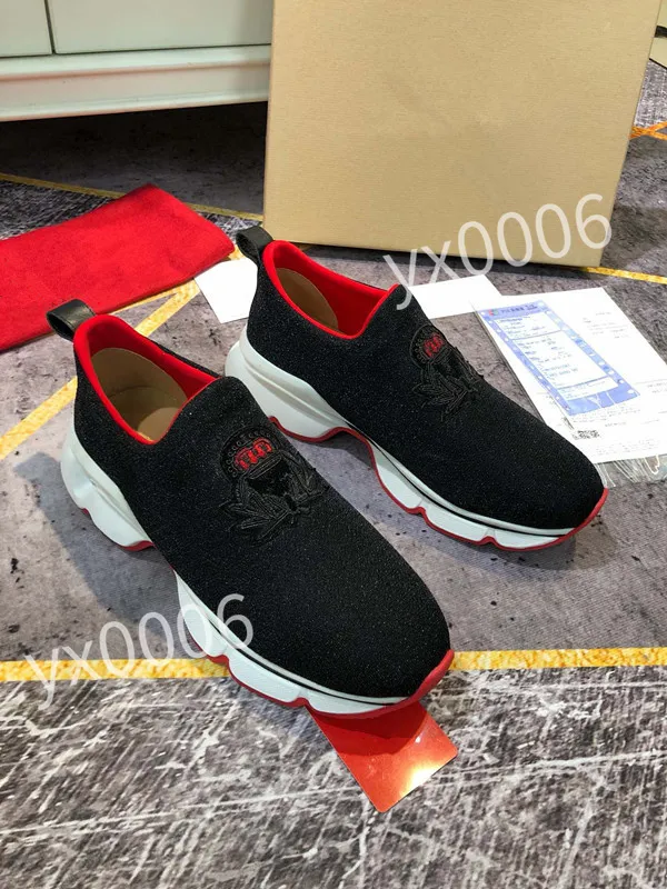 2023 New Luxury Shoes, Red Bottom Shoes, Men's Shoes, Rivets, Low