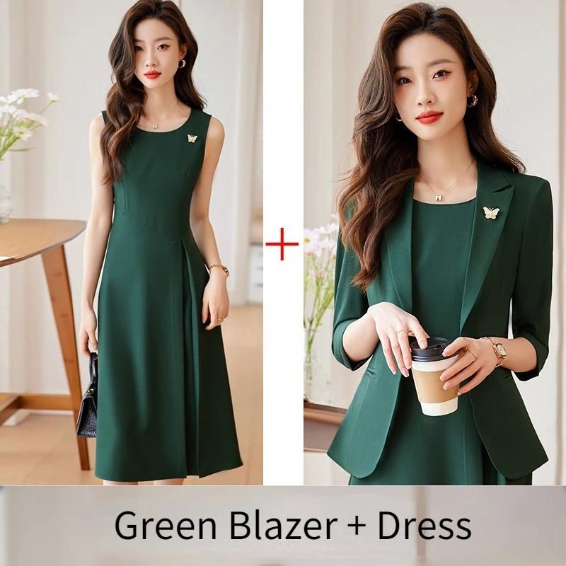 Grön klänningsdräkter
