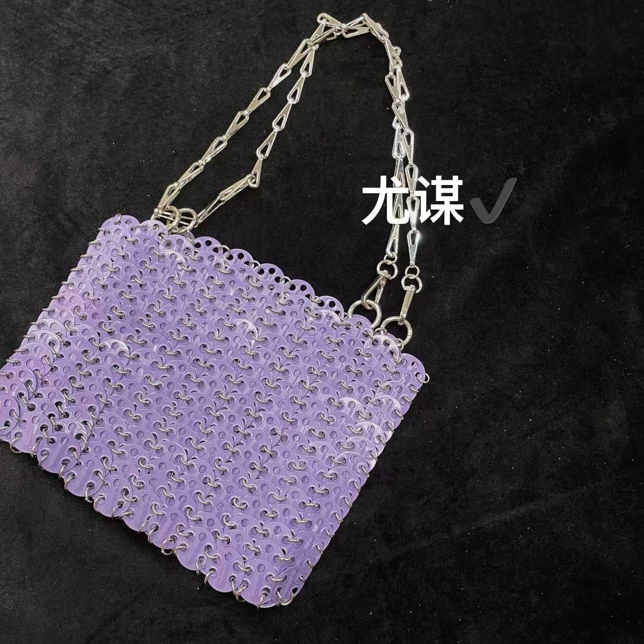 purple shopping bag