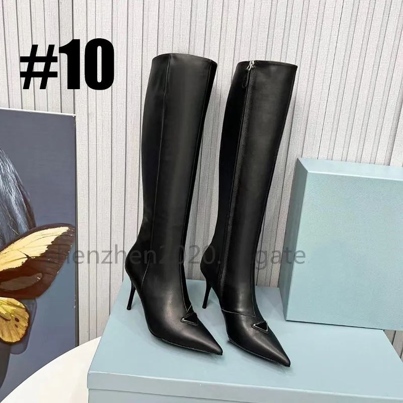 #10 Long-Matte Black-8.5cm heels