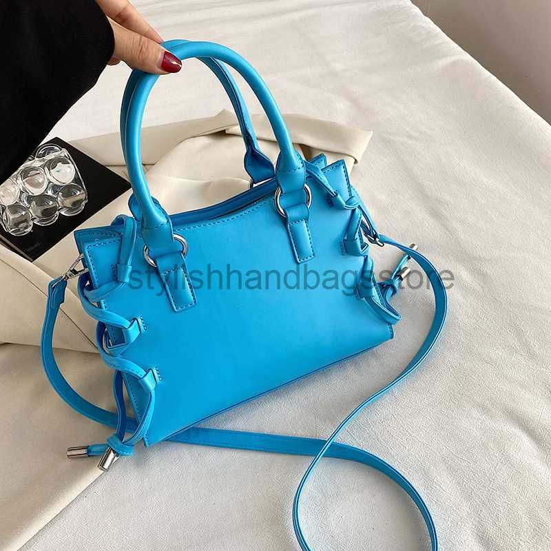 Bolsa de marca azul