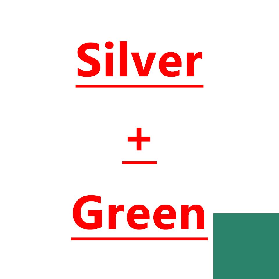 Silber+Grün