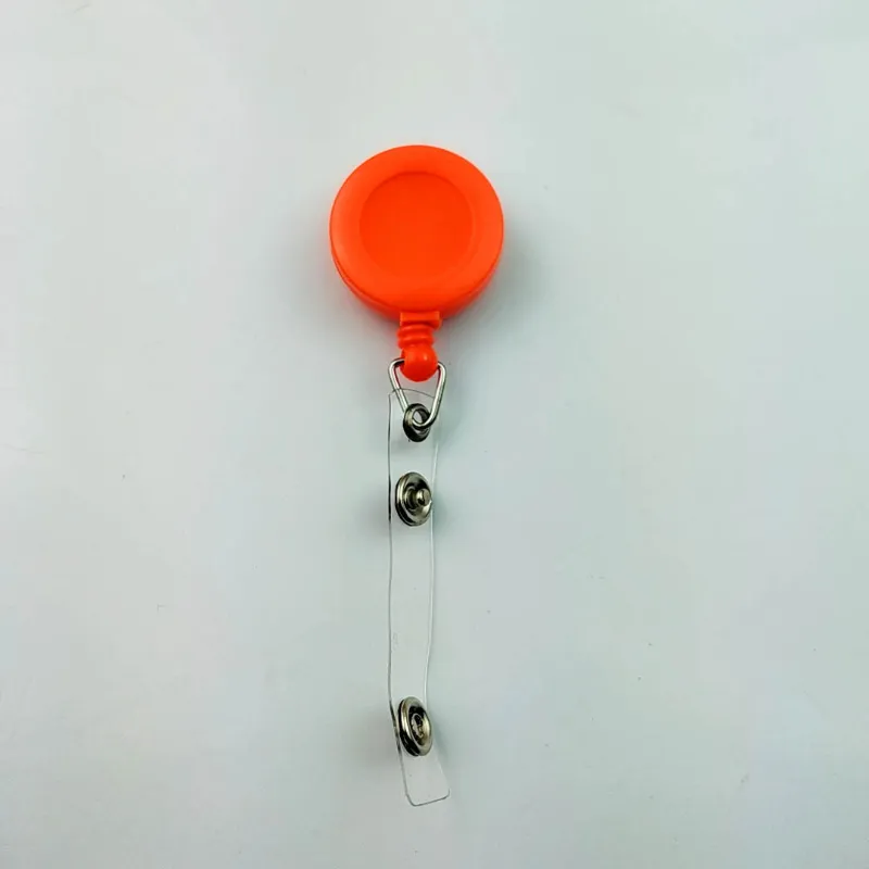 orange badge reel