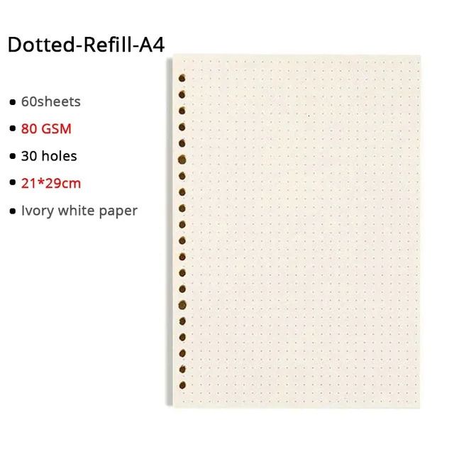 Dotted Refill A4