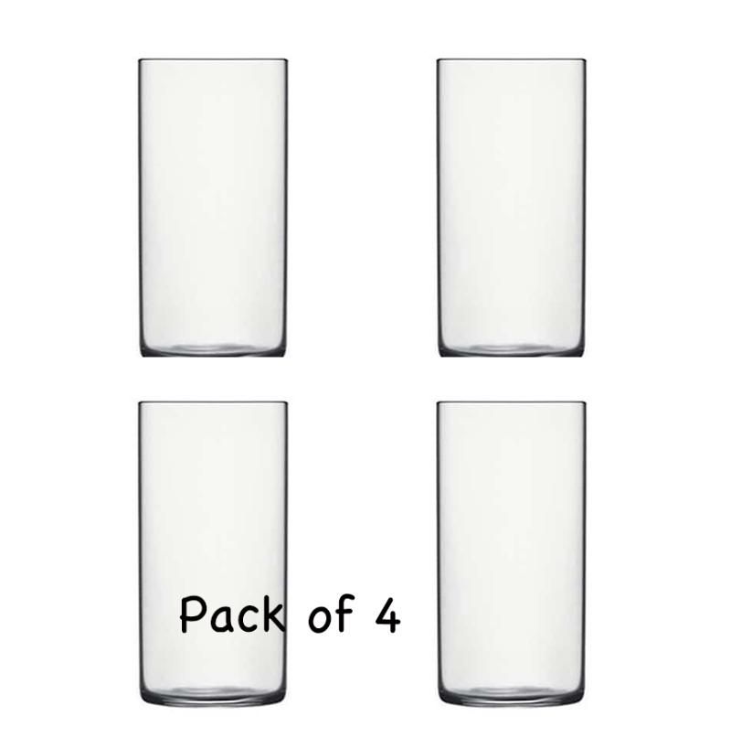 Clear set of 4 350ml