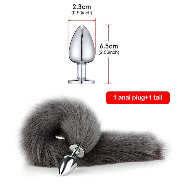 1 Plug 1 Gray Tail