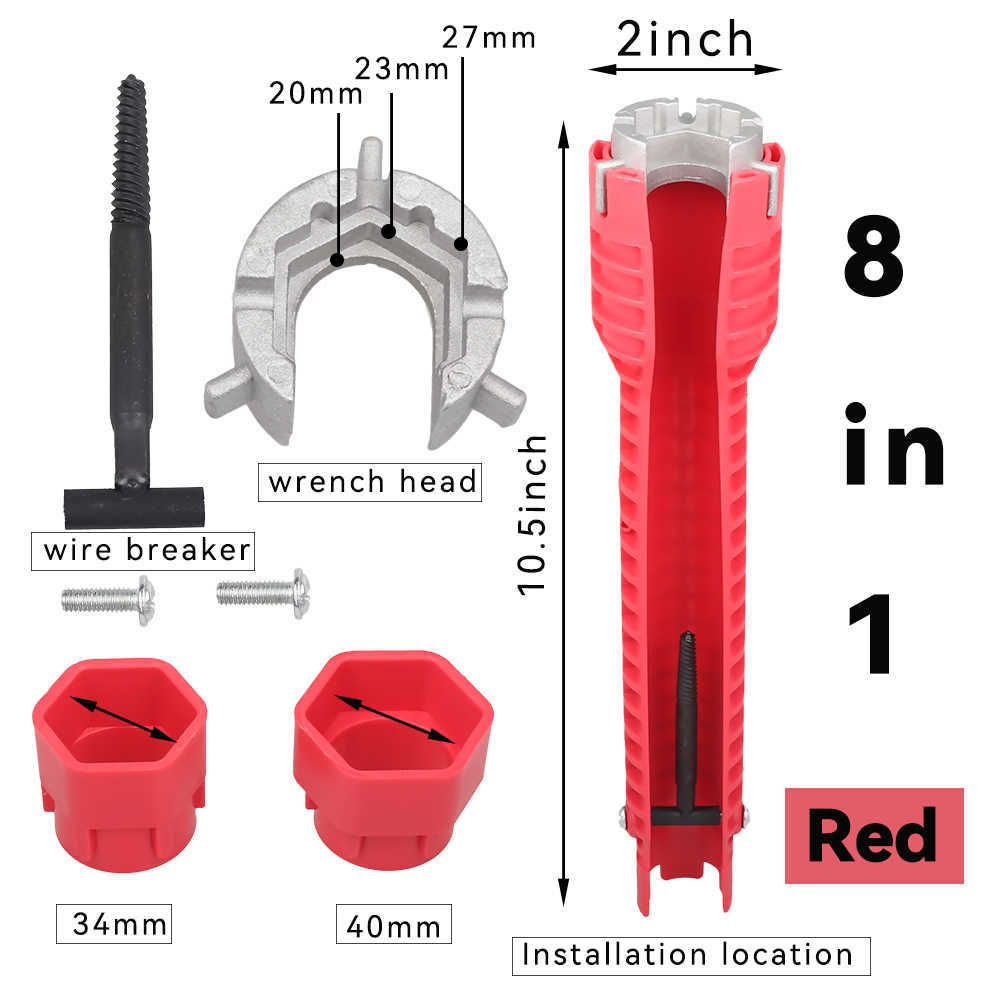 8 in 1 Red