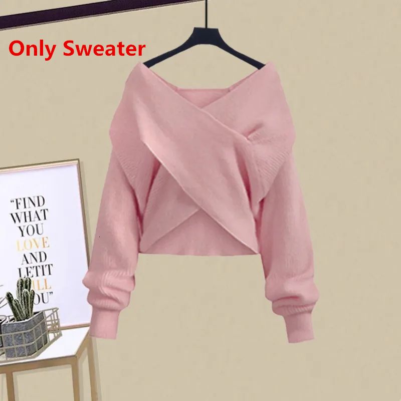 nur rosa Pullover