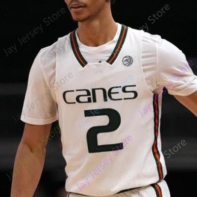 Custom Basketball Jerseys 2023 Final Four College Miami Hurricanes Jersey 2  Isaiah Wong 11 Miller 15 Norchad Omier 24 Nijel Pack 55 Wooga Poplar 4  Bensley Joseph Antho From 0,98 €