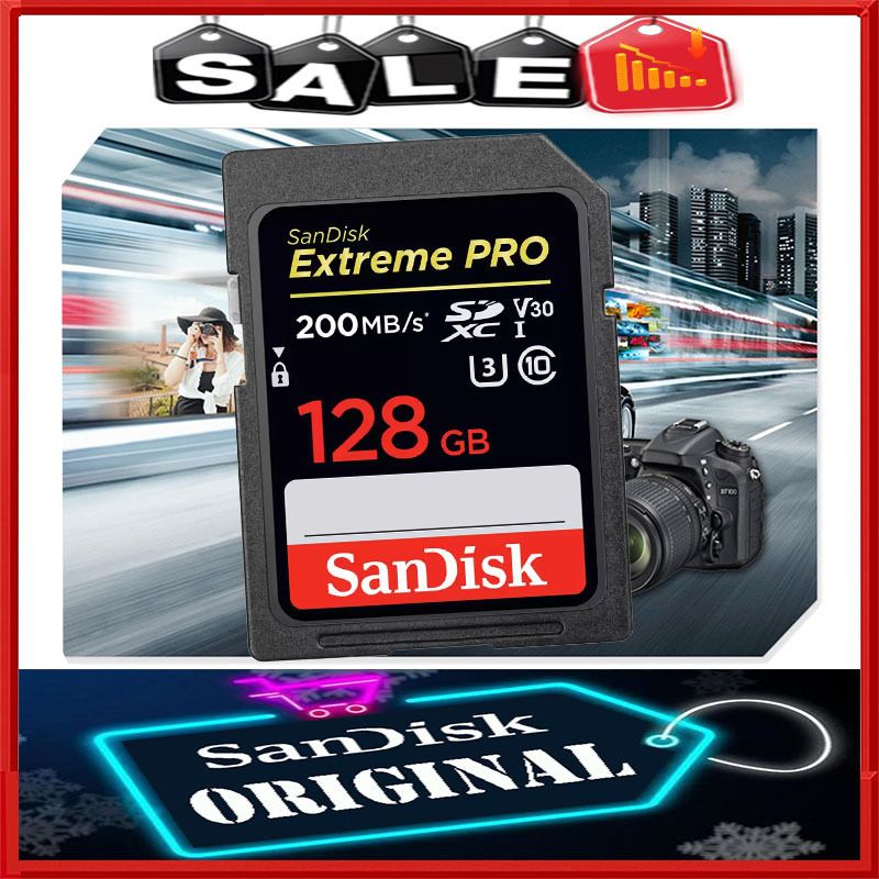 SanDisk SD Card 512GB OR 1TB Memory Ultra / Extreme Pro Class 10