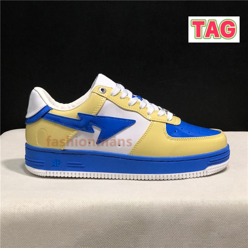 11 patent leather royal yellow