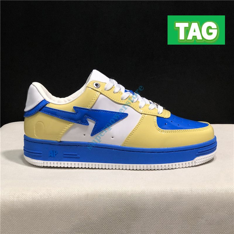 11 patent leather royal yellow