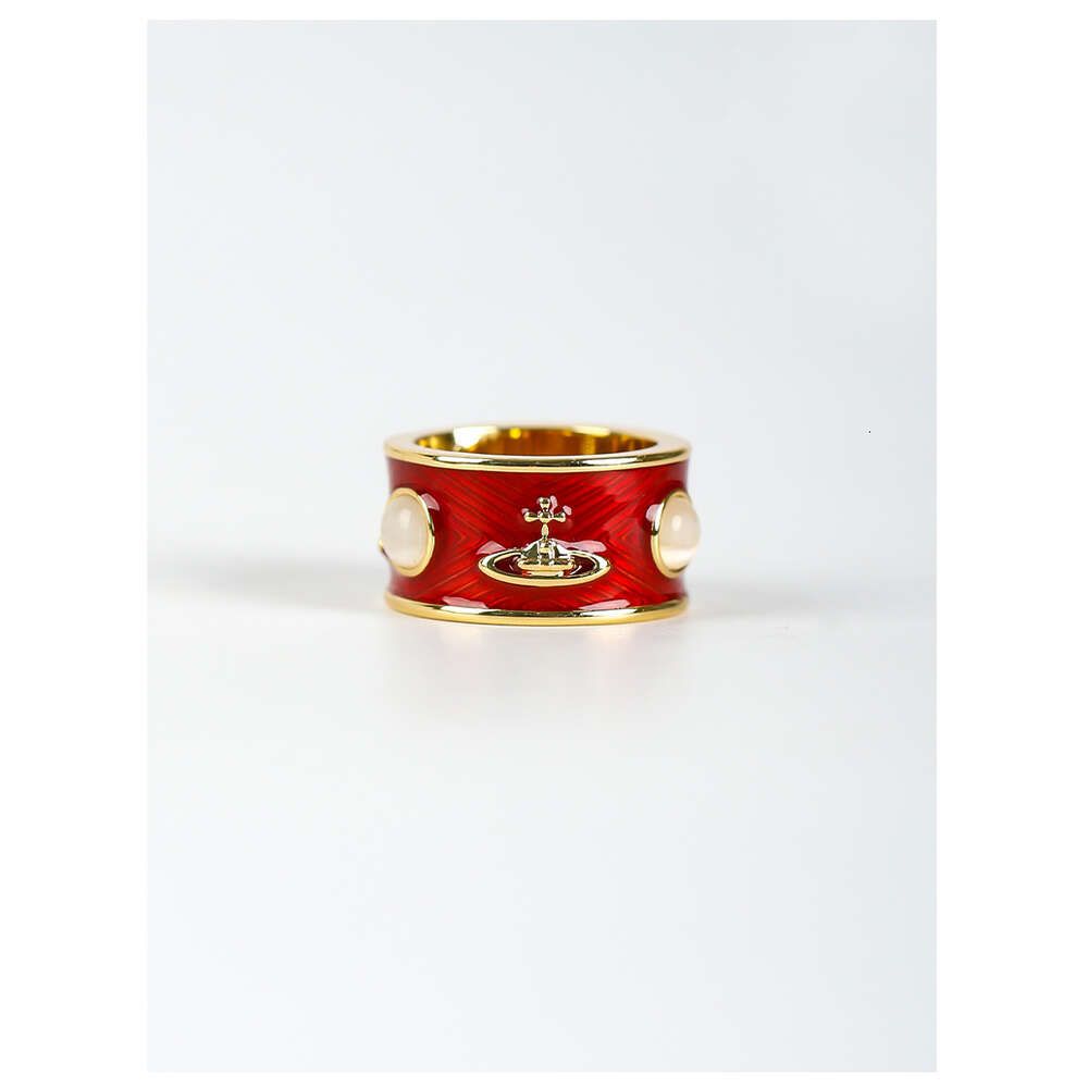 Gold And Red Glazed Model m (size 7)