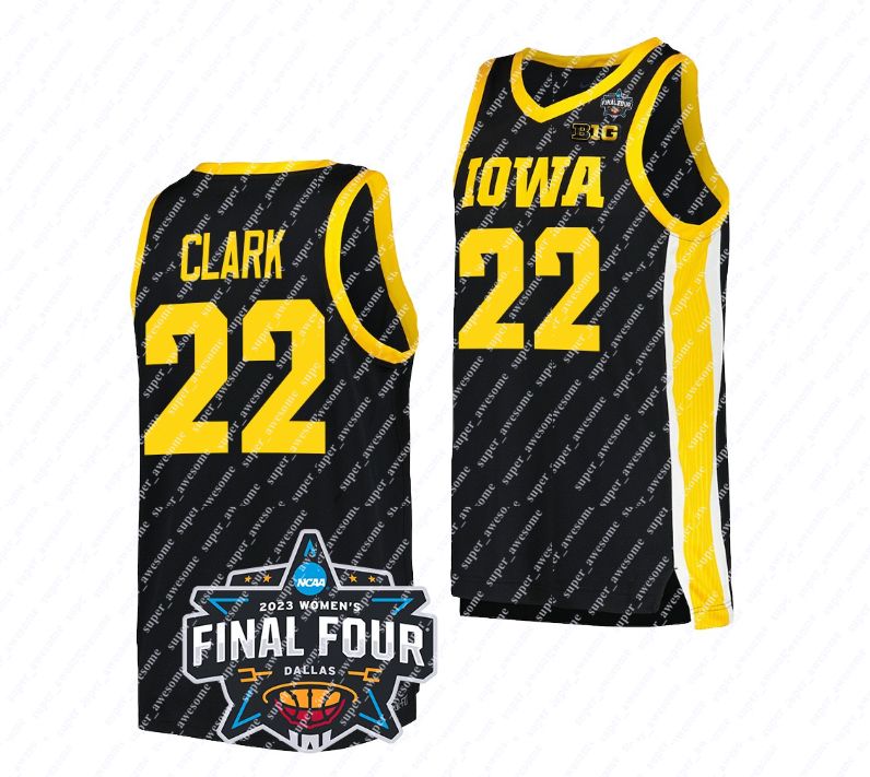 Preto com 2023 Final Four Patch