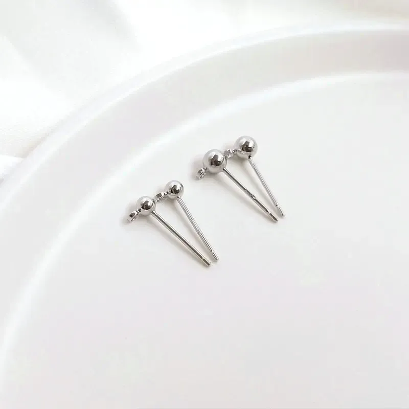 3MM-10PCS Couleur Platine