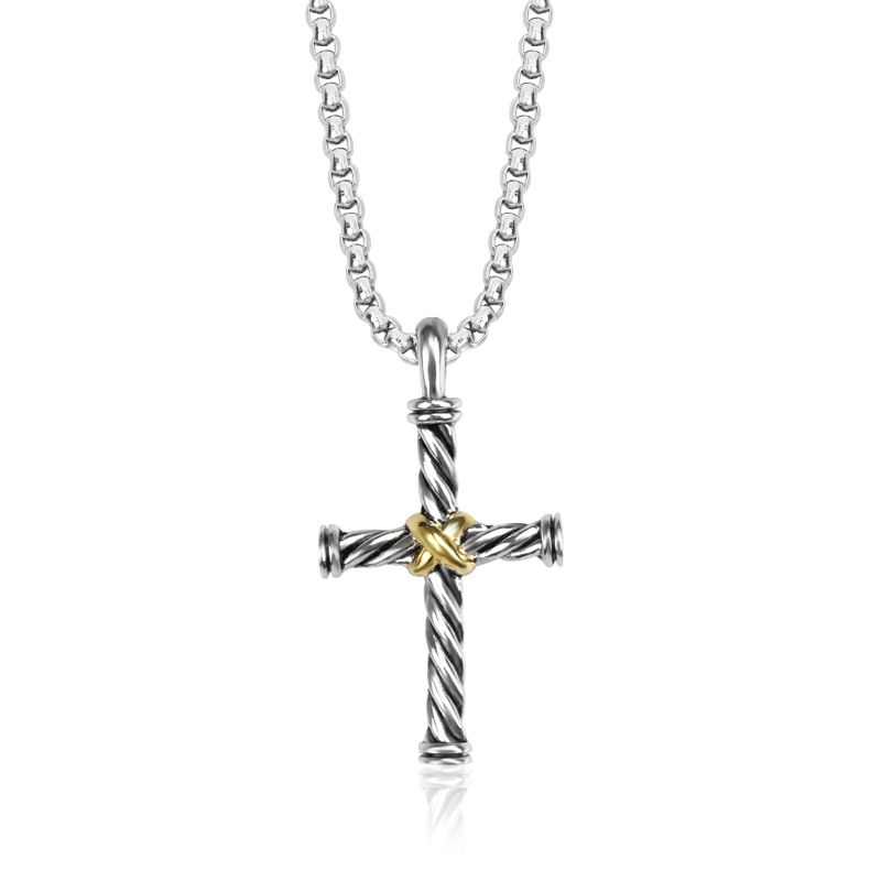 Collier croix 11