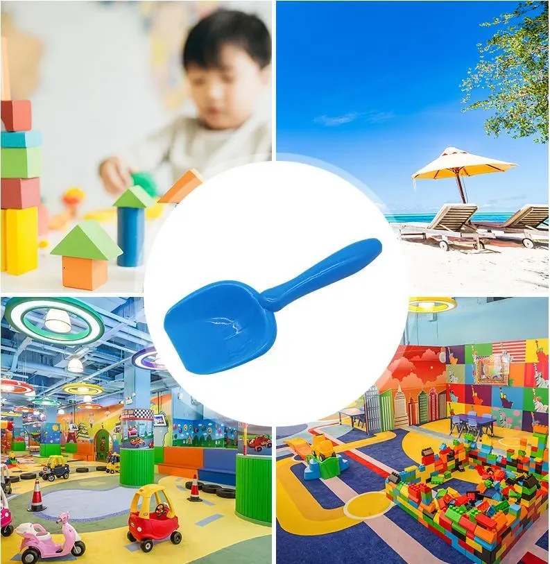 4 pelles de plage pour enfants, jouets de plage, pelle à neige, ensemble avec pelle à