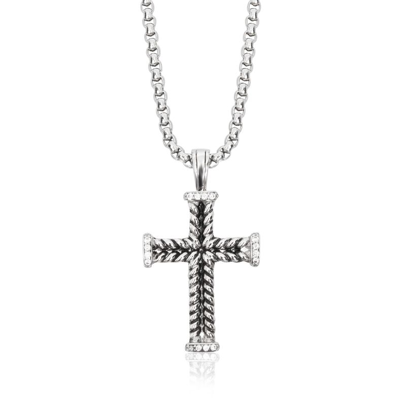 Collier croix 7