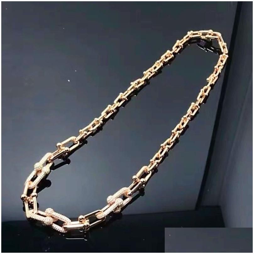 5rose Gold Necklace with Diamond