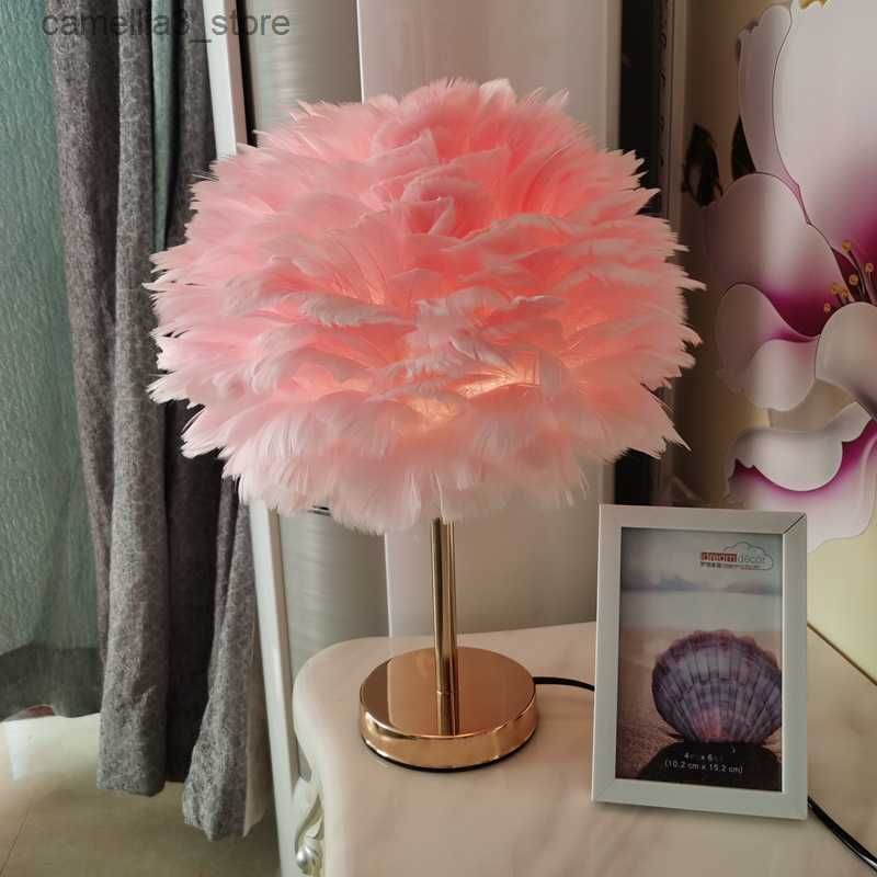 Pink 38cm-Us Plug Table Lamp
