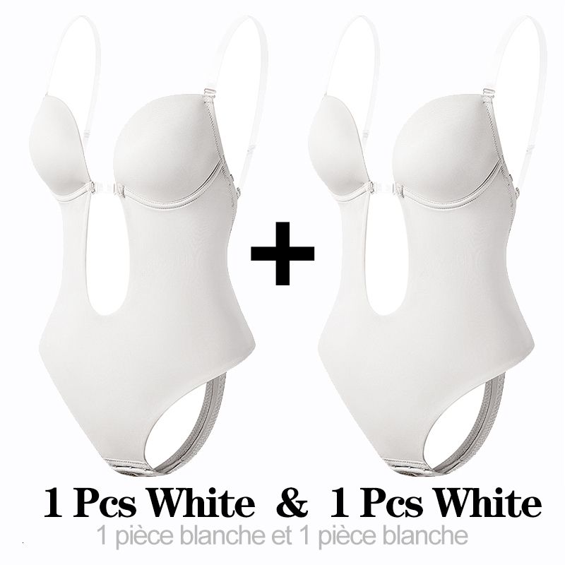 two pieces white