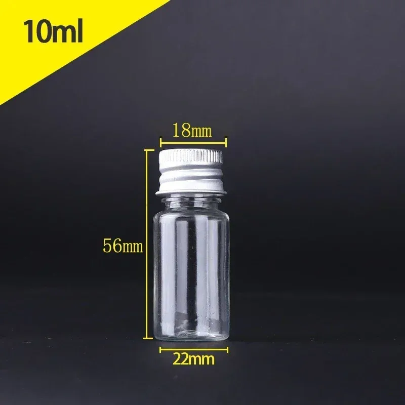 Silver aluminum lid 10ml