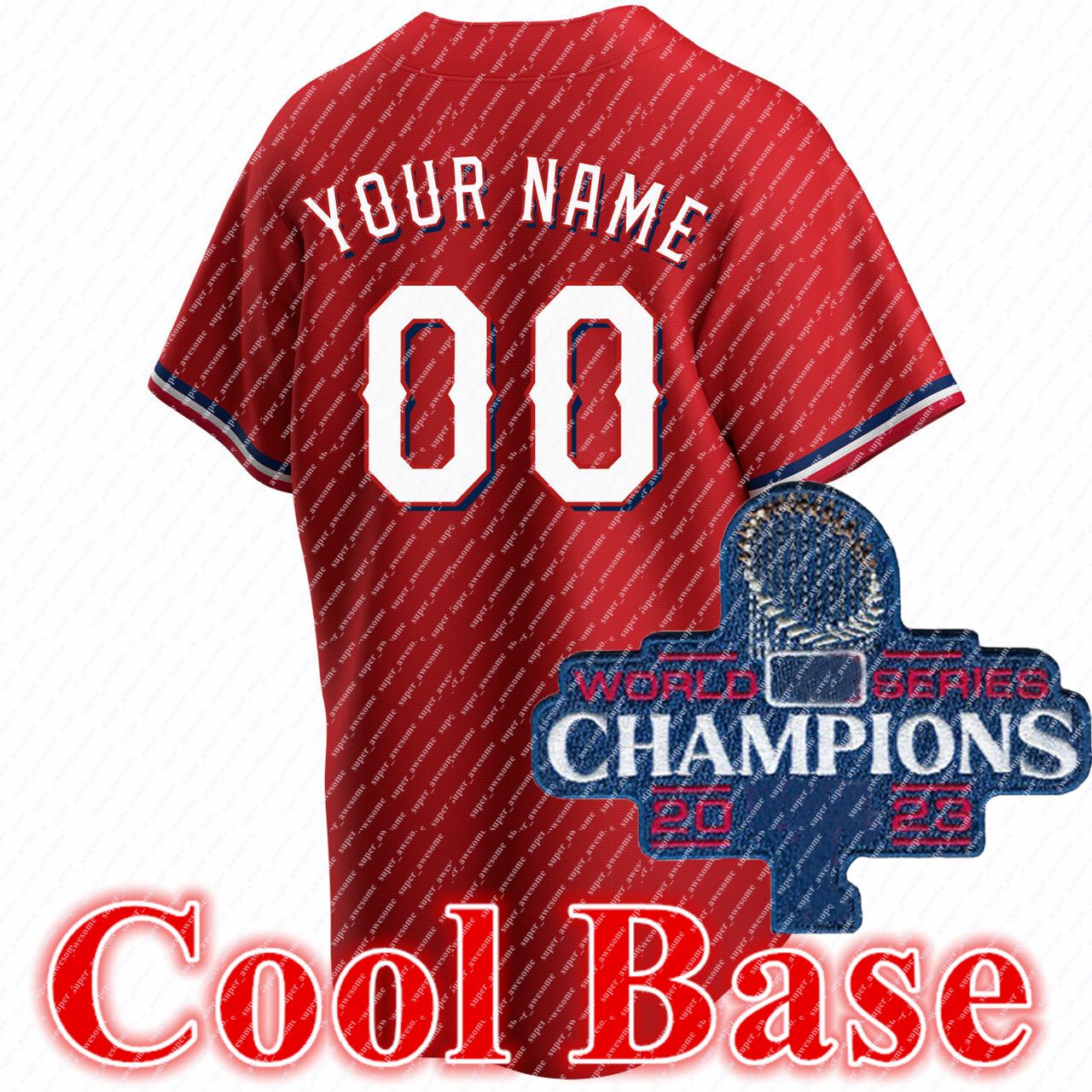 Red Cool Base Champions Patch