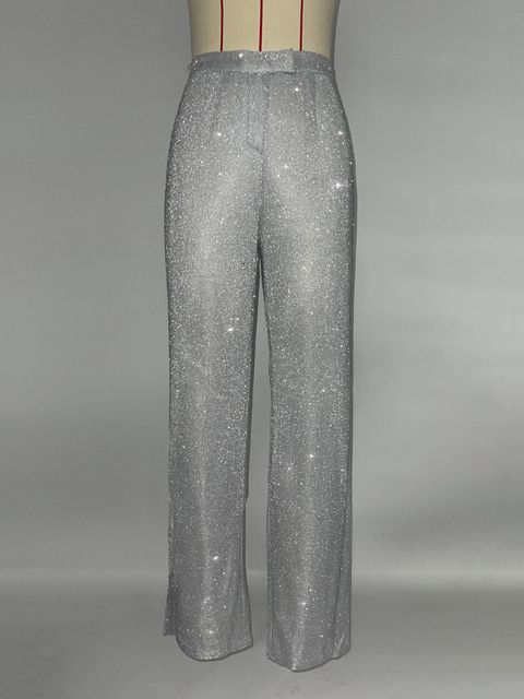 sliver trousers