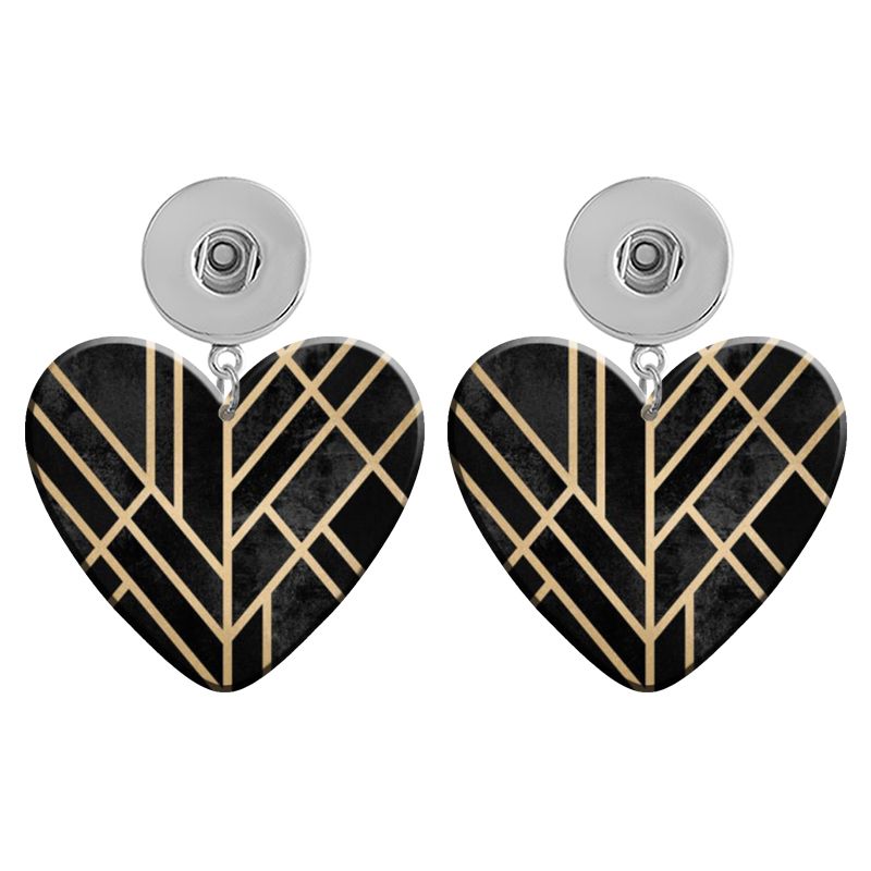 AB-R1163 12mm Snap Earring