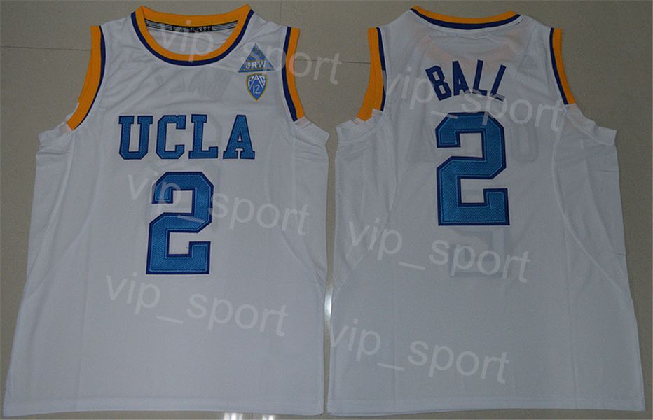 Men UCLA Bruins College Basketball Jersey Russell Westbrook Lonzo