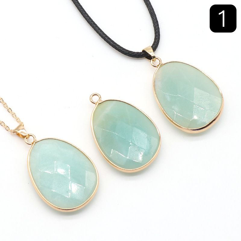 Amazonite stainlessSteelチェーン