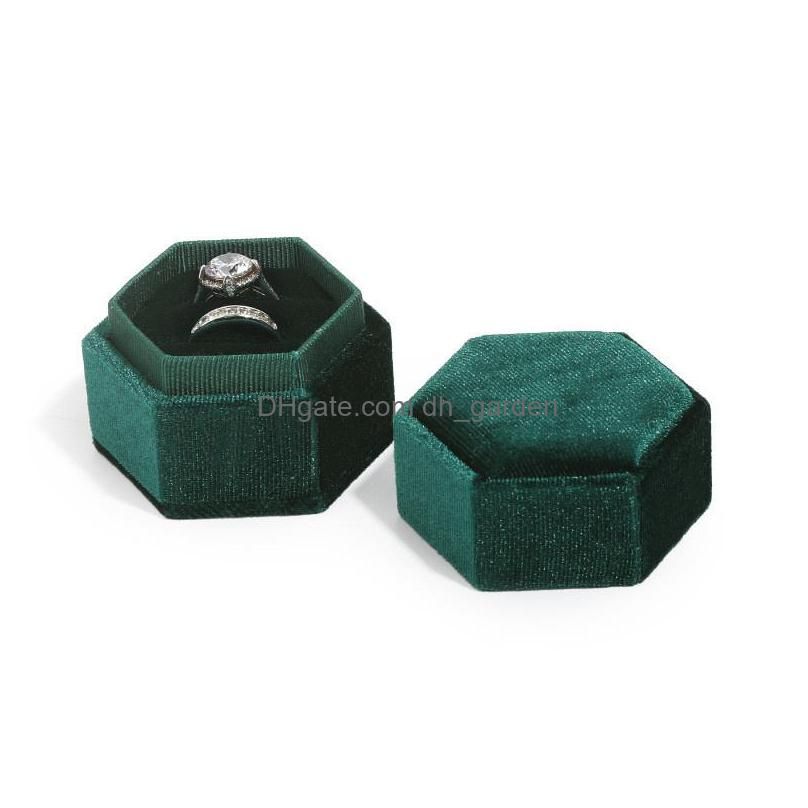 Double Ring Box Green