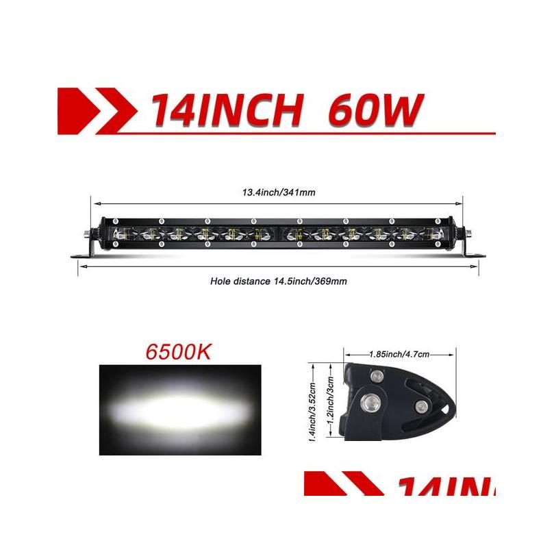 6 D 14 pouces 60W