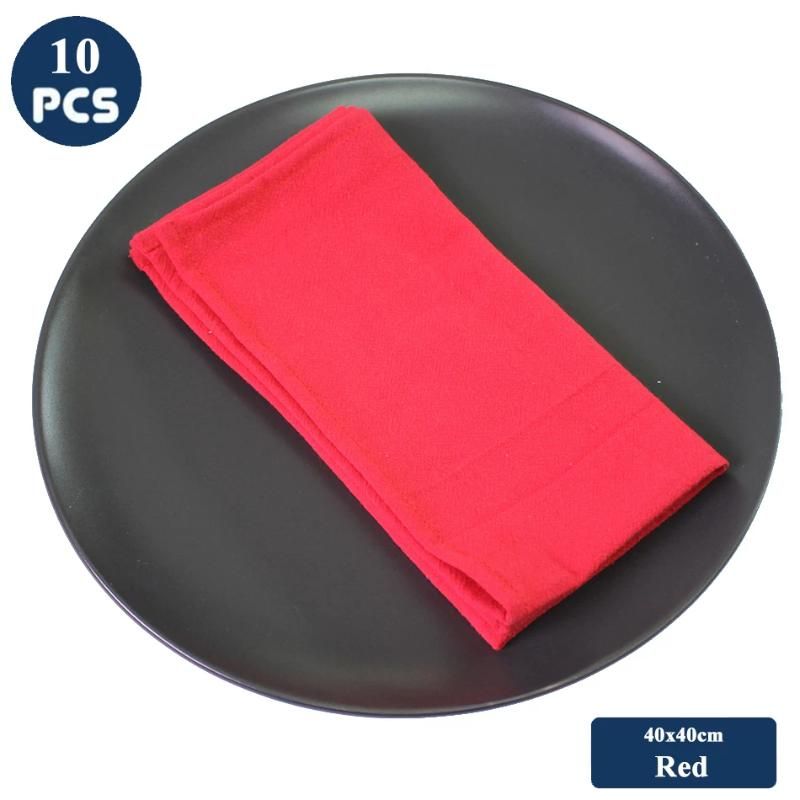 10pc 40x40red