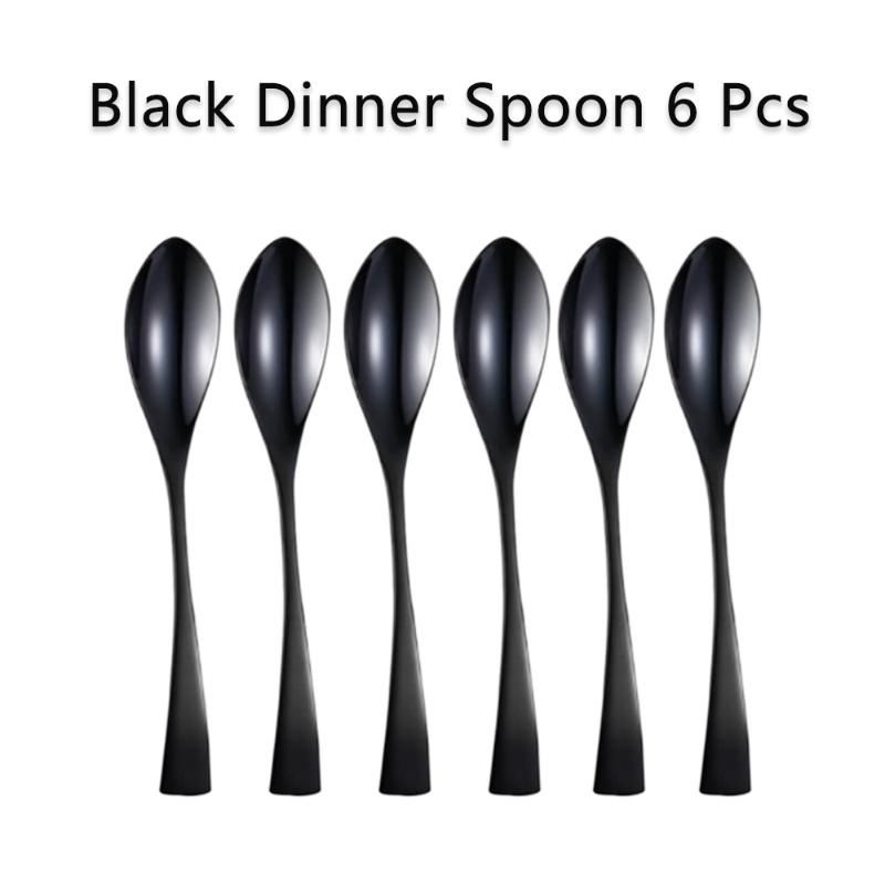 Black Dinner Spoon