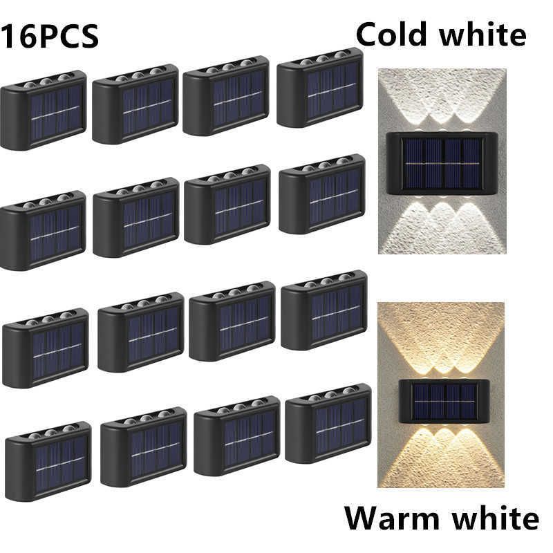 16pcs 6d-warm blanc