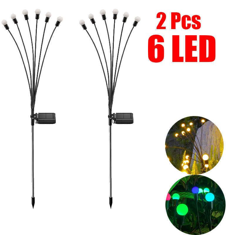 6 LED-2PCS-RGB Światło